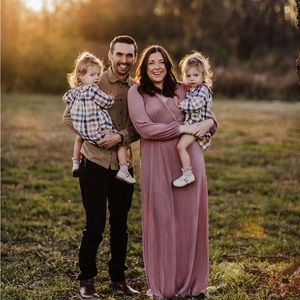 Baltic Born Rose Gold Maxi Dress